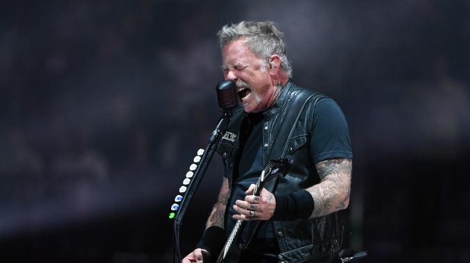 Twitch censors live Metallica concert with dorkiest music imaginable