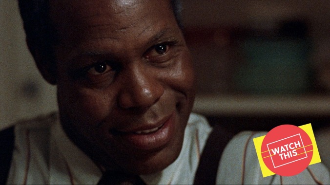 Between Lethal Weapon sequels, Danny Glover delivered his most strangely magnetic performance