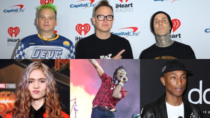 Blink-182's next album features Grimes, Lil Uzi Vert, and Pharrell