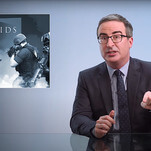 John Oliver smashes through the racially biased brutality of armed police raids