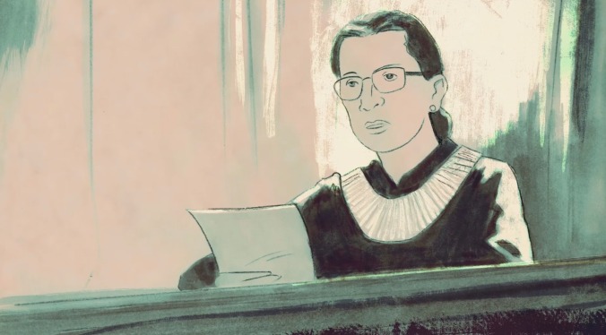 Ruth: Justice Ginsburg In Her Own Words takes the superhero approach to a Supreme Court icon