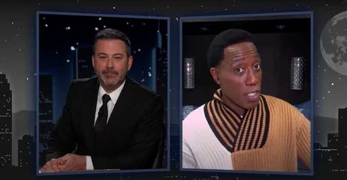 Wesley Snipes tells Jimmy Kimmel about his 33-years-later shot at Coming 2 America