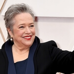 Kathy Bates playing someone other than God, somehow, in Are You There God? It's Me, Margaret