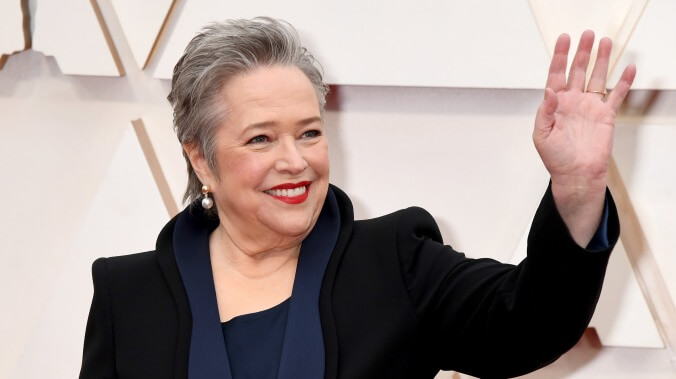 Kathy Bates playing someone other than God, somehow, in Are You There God? It's Me, Margaret