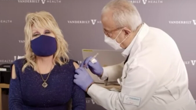 Dolly Parton has a new song for you "cowards" who are afraid to get the COVID vaccine