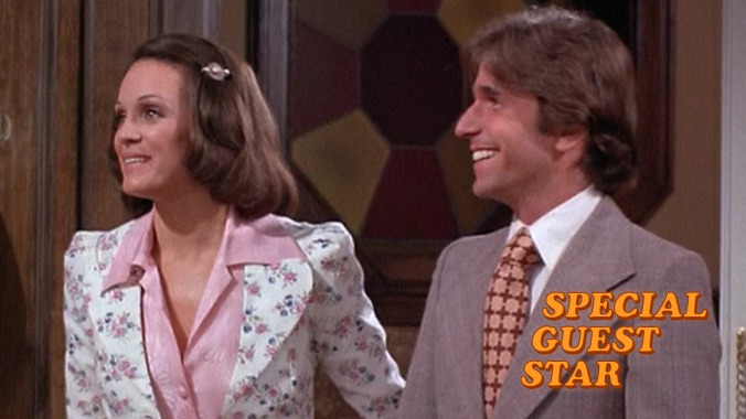 Henry Winkler made his first big splash as Mary Tyler Moore’s uninvited dinner guest