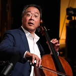 Yo-Yo Ma shreds the cello at COVID vaccination center