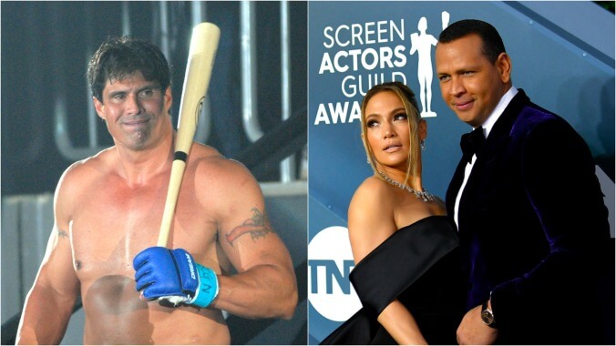 Jose Canseco is a witch, accurately(?) predicted Jennifer Lopez and Alex Rodriguez split