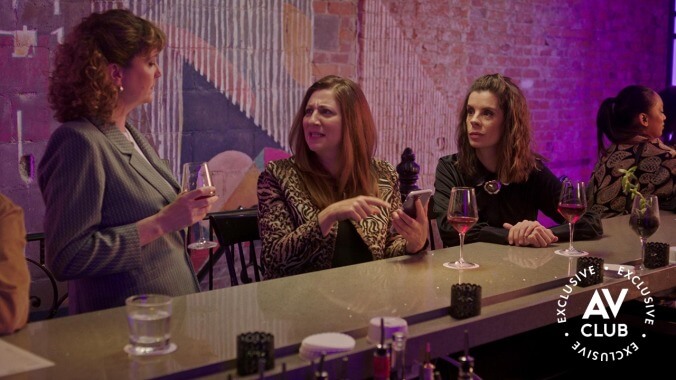 Baroness von Sketch Show deals with fake friends in this exclusive clip