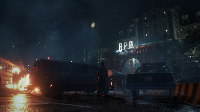 Raccoon City is almost like another character in the new Resident Evil movie