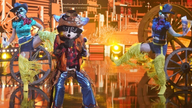 The Masked Singer's Raccoon don't text