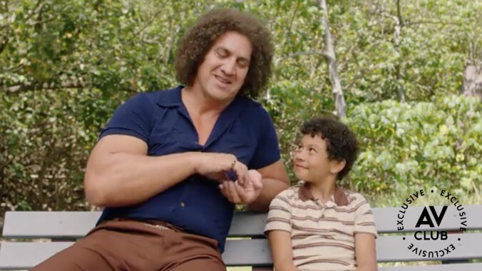 Young Rock gleans life insights from André The Giant in this exclusive clip