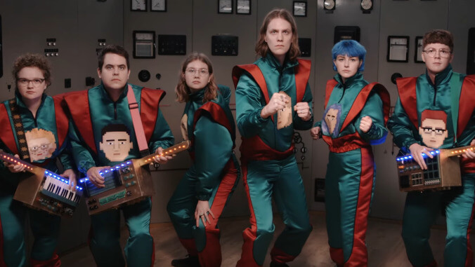 Iceland's Eurovision 2021 entry features sweet shoulder pads, sci-fi keytars, and kaiju