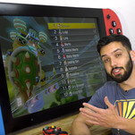 Mad video game scientist creates enormous Nintendo Switch