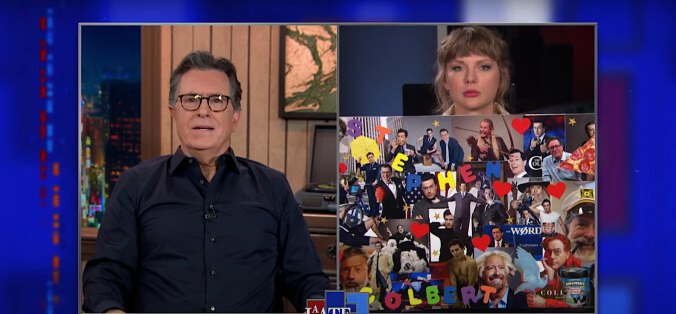 Taylor Swift's "Hey Stephen" isn't about Stephen Colbert, no matter what her vision board says