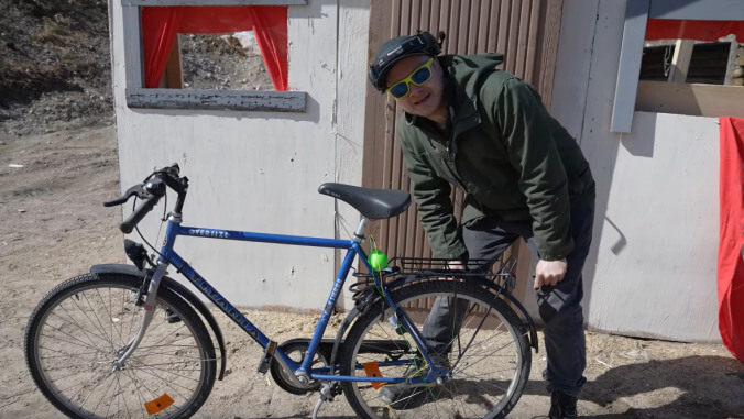 Good morning: Here's a video of people opening a bike lock with a hand grenade