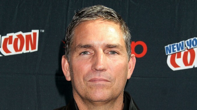 Jim Caviezel drops in on right-wing conspiracy theorists to spout a lil' conspiracy theory of his own