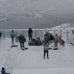 Exclusive: A SXSW music showcase featuring a metal band playing atop cable cars above the Arctic Circle