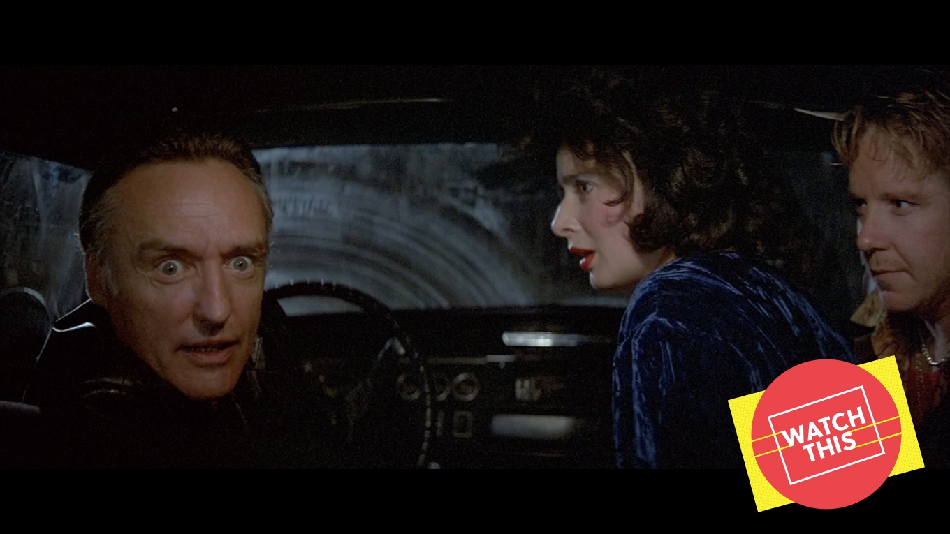 In 1986, Dennis Hopper embodied good and evil. The Oscars chose good