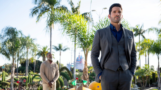 Lucifer and God attempt family therapy in Lucifer season 5B trailer