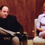 James Gandolfini (as Tony Soprano) tried to convince LeBron James to play for the Knicks