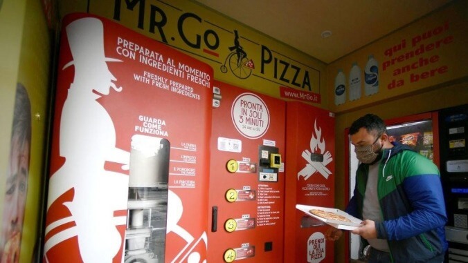 Italians grapple with the convenience and cultural terror of a pizza vending machine