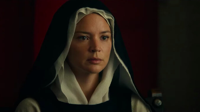 The trailer for Paul Verhoeven's erotic nun thriller is extremely horny and very NSFW