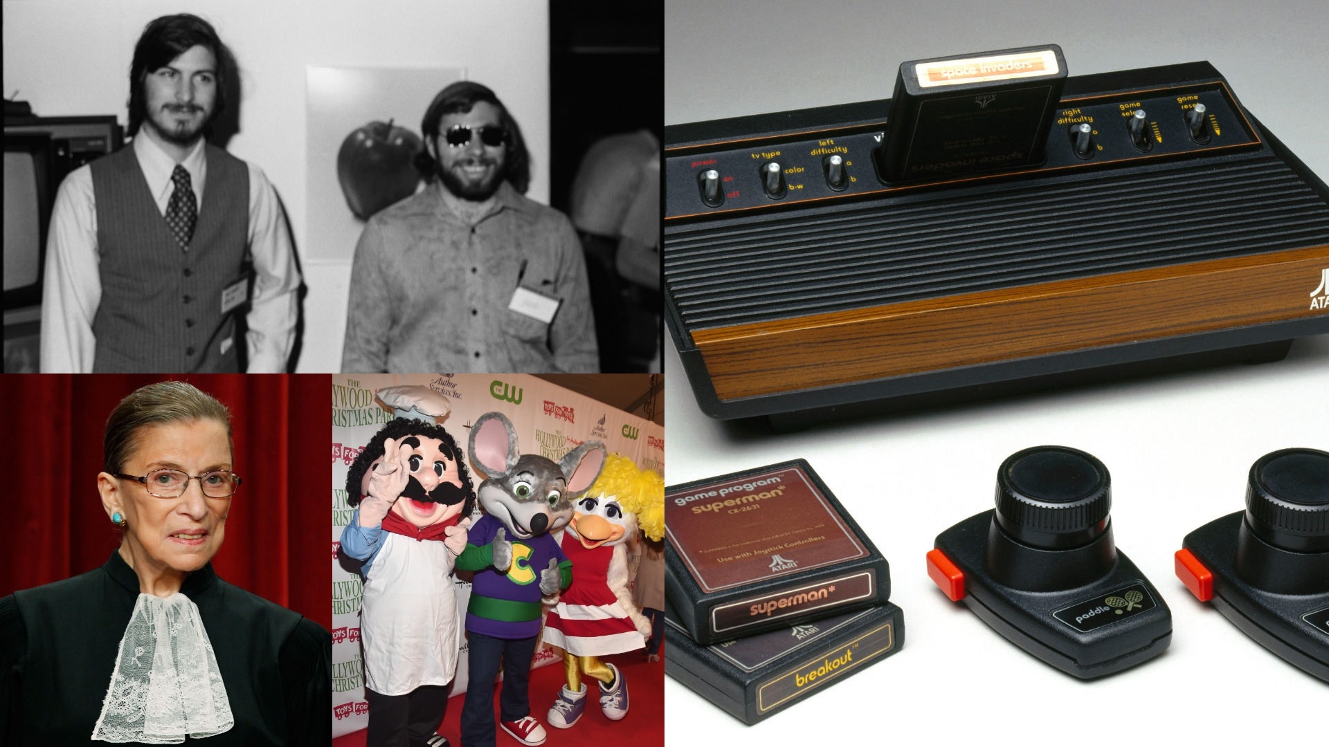 What do Steve Jobs, Ruth Bader Ginsburg, and Chuck E. Cheese have in common? This early Atari hit