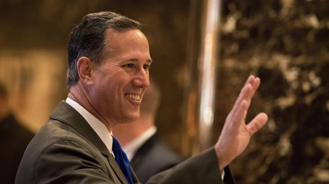 CNN finally gets around to firing Rick Santorum