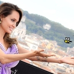 Angelina Jolie cosplays Candyman for World Bee Day