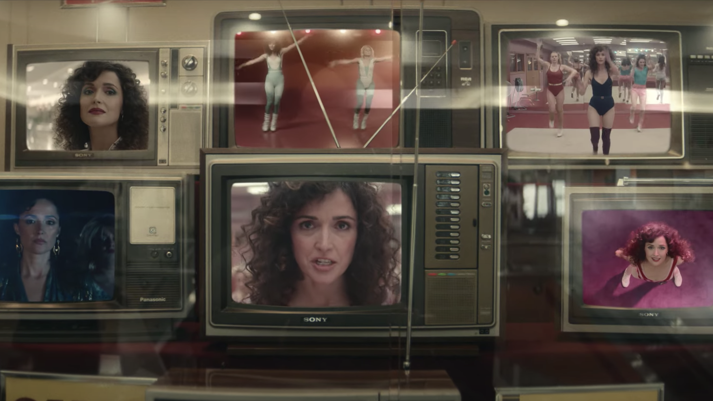 Rose Byrne taps into the power of the leotard in Physical trailer