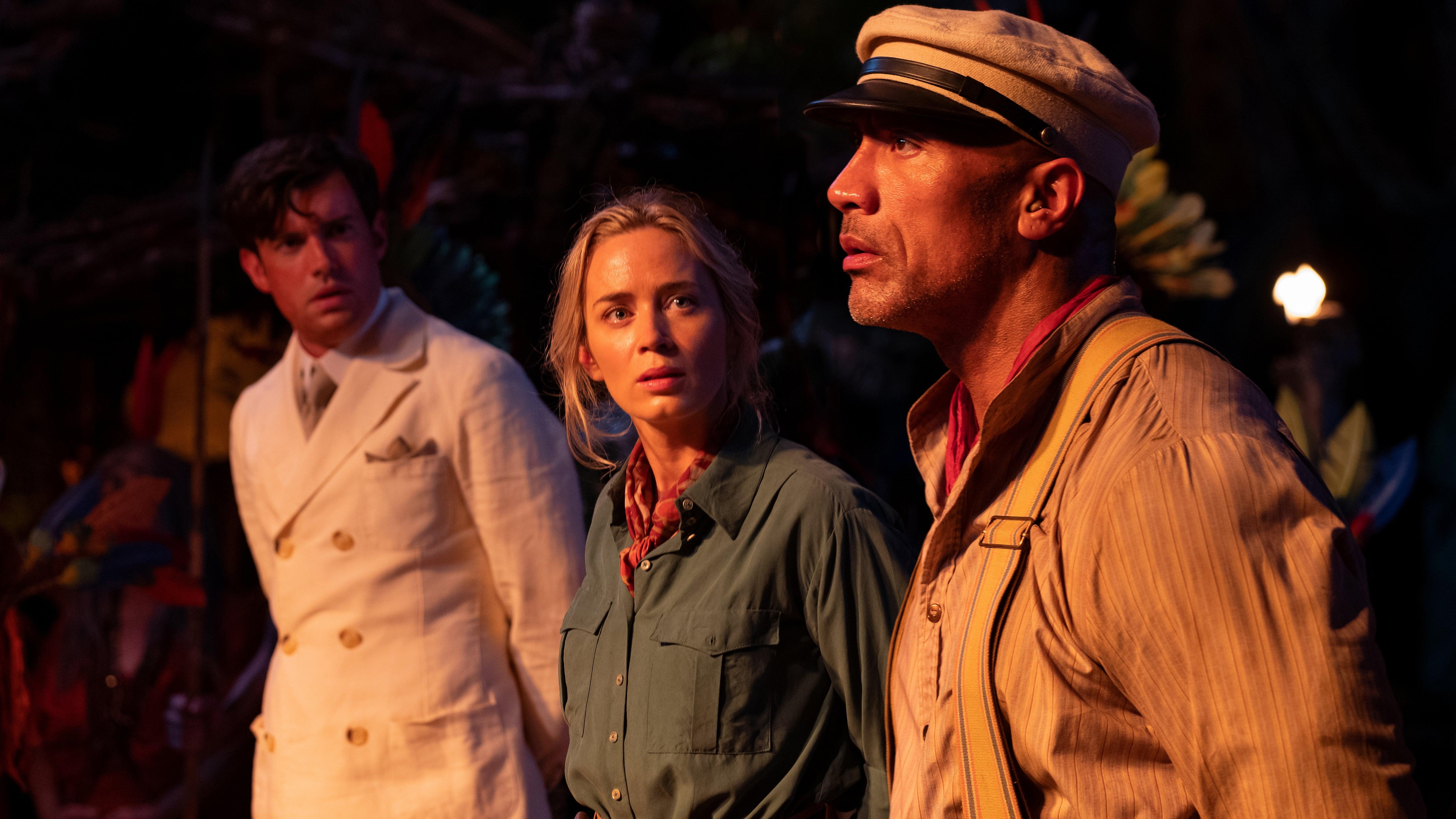 Dwayne Johnson and Emily Blunt battle mythical creatures in action-packed Jungle Cruise trailer