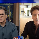 Supervillain Richard Marx breaks into The Late Show feed to mock Rand Paul's Twitter accusations