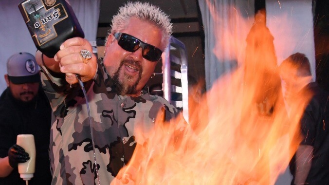 弗拉沃敦市長蓋伊·費里（Guy Fieri）現在是電纜上收費最高的廚師