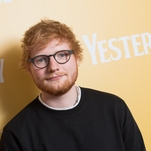 Ed Sheeran has traded his loop pedals for a full band