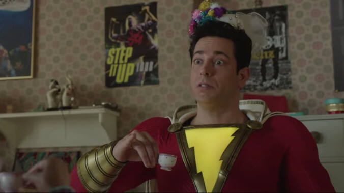 Here's the first teaser for Shazam! Fury Of The Gods, or at least Zachary Levi's outfit in it