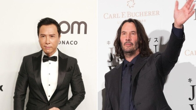 Donnie Yen is teaming up with Keanu for John Wick 4