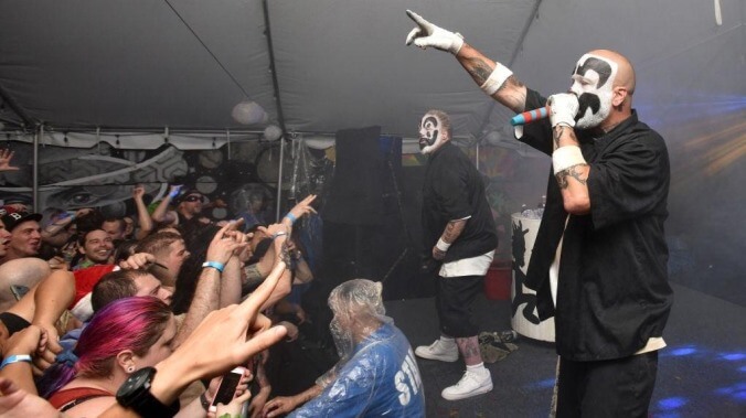 Whoop, whoops sound in the distance as ICP announce that the Gathering Of The Juggalos is back