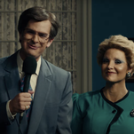 Jessica Chastain and Andrew Garfield suit up as superstar televangelists in The Eyes Of Tammy Faye trailer