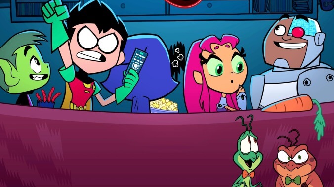 Who needs Space Jam 2 when Teen Titans Go! is doing an MST3K-style commentary of the first one?