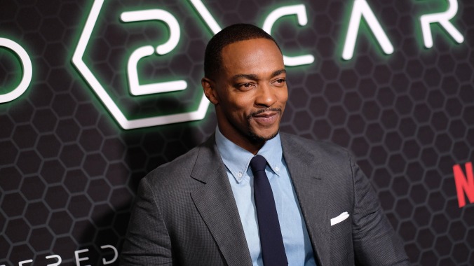 Anthony Mackie seems pretty unhappy with people who want Sam and Bucky to be gay