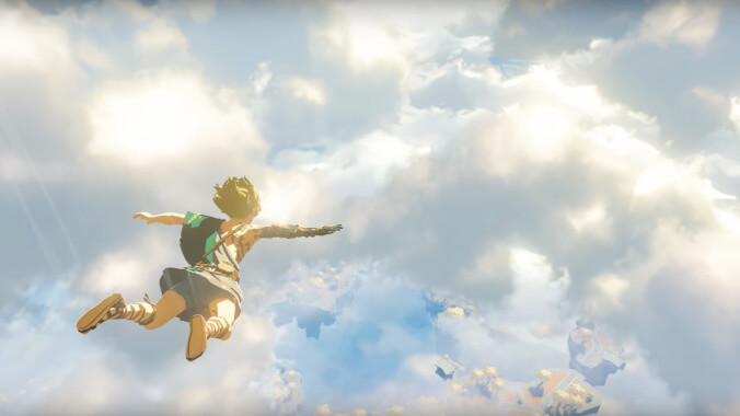 Link needs a parachute in the Legend Of Zelda: Breath Of The Wild 2 trailer