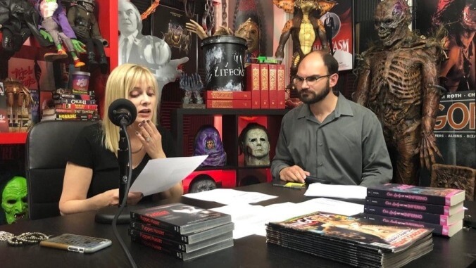 Barbara Crampton goes inside the mind of a serial killer in an Our Lady Of The Inferno exclusive