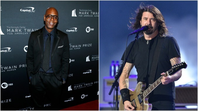 Watch Dave Chappelle and Foo Fighters cover Radiohead's "Creep"