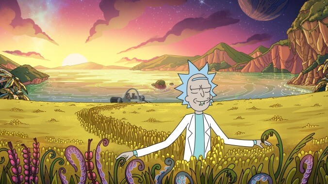 Rick's got a nemesis in this preview of tomorrow's Rick And Morty premiere