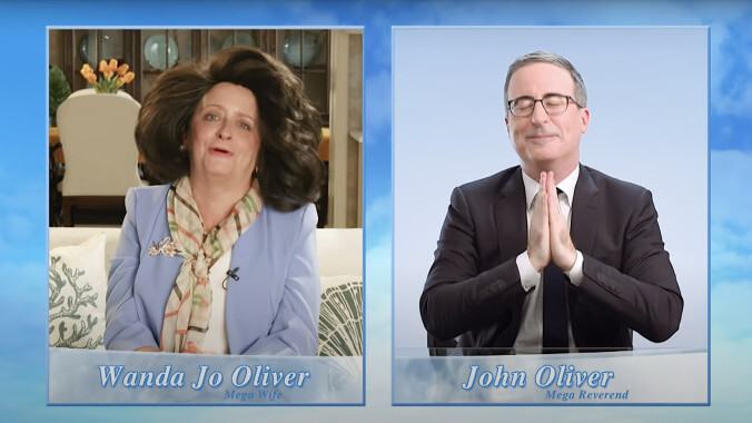 John Oliver sets up a new church to unmask the latest faith-based healthcare scam