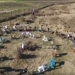 Uncover the (actually not very mysterious) origins of Massachusetts' toy horse graveyard, Ponyhenge