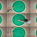 Man sucks at pool so bad that he designed a table where every shot goes in