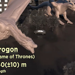 Finally, irrefutable proof that Drogon would crush a Charizard underfoot