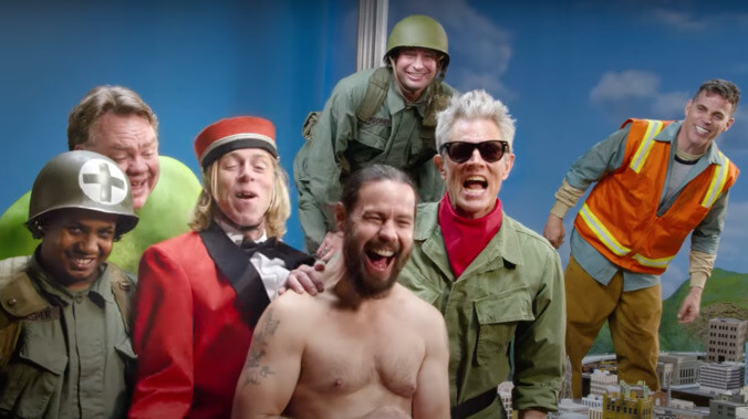 Johnny Knoxville, Steve-O, and the rest of the gang welcome you to Jackass Forever